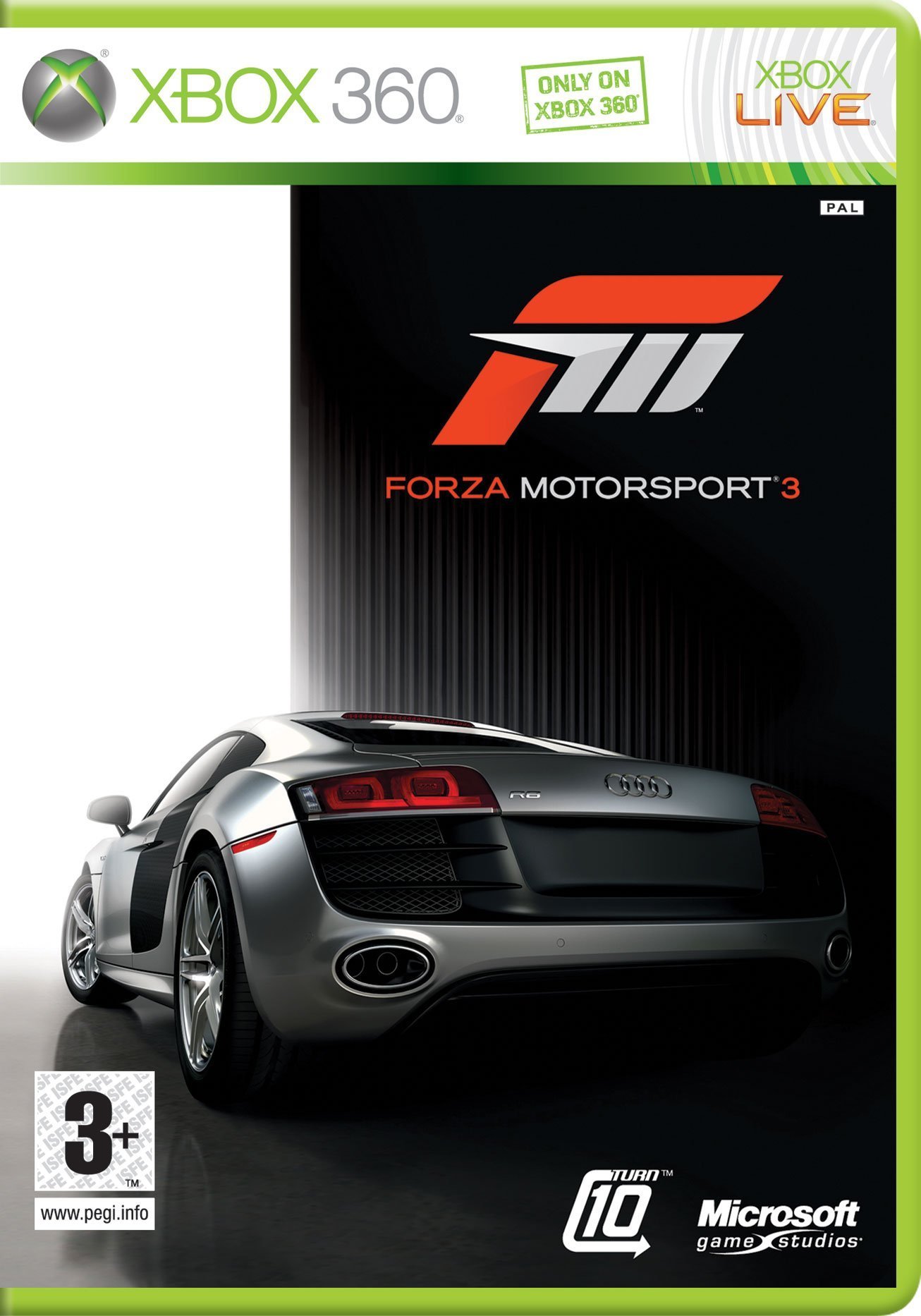 XBOX 360 FORZA MOTORSPORT 3 PL / WYŚCIGOWA