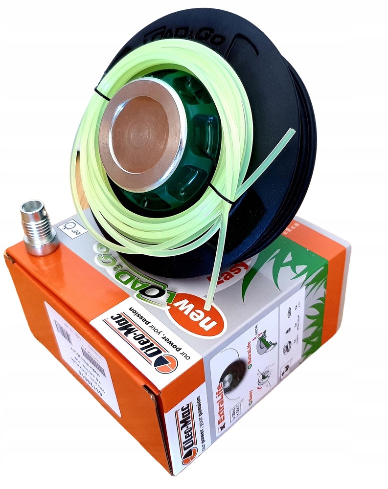 GŁOWICA KOS LOAD&GO 130MM ŻYŁKA 3 MM OLEO-MAC EAN (GTIN) 8026619058364