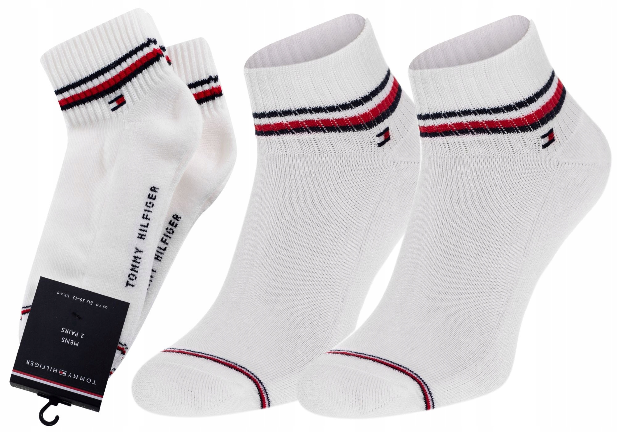 

Tommy Hilfiger Męskie Skarpetki Stopki 2P R: 39-42