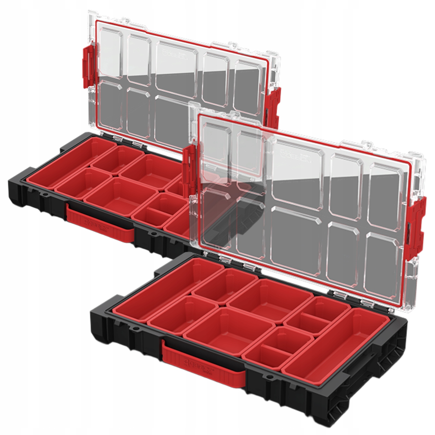 Qbrick System Pro Organizer 100 modułowy z pokrywą skrzynka narzędziowa x2