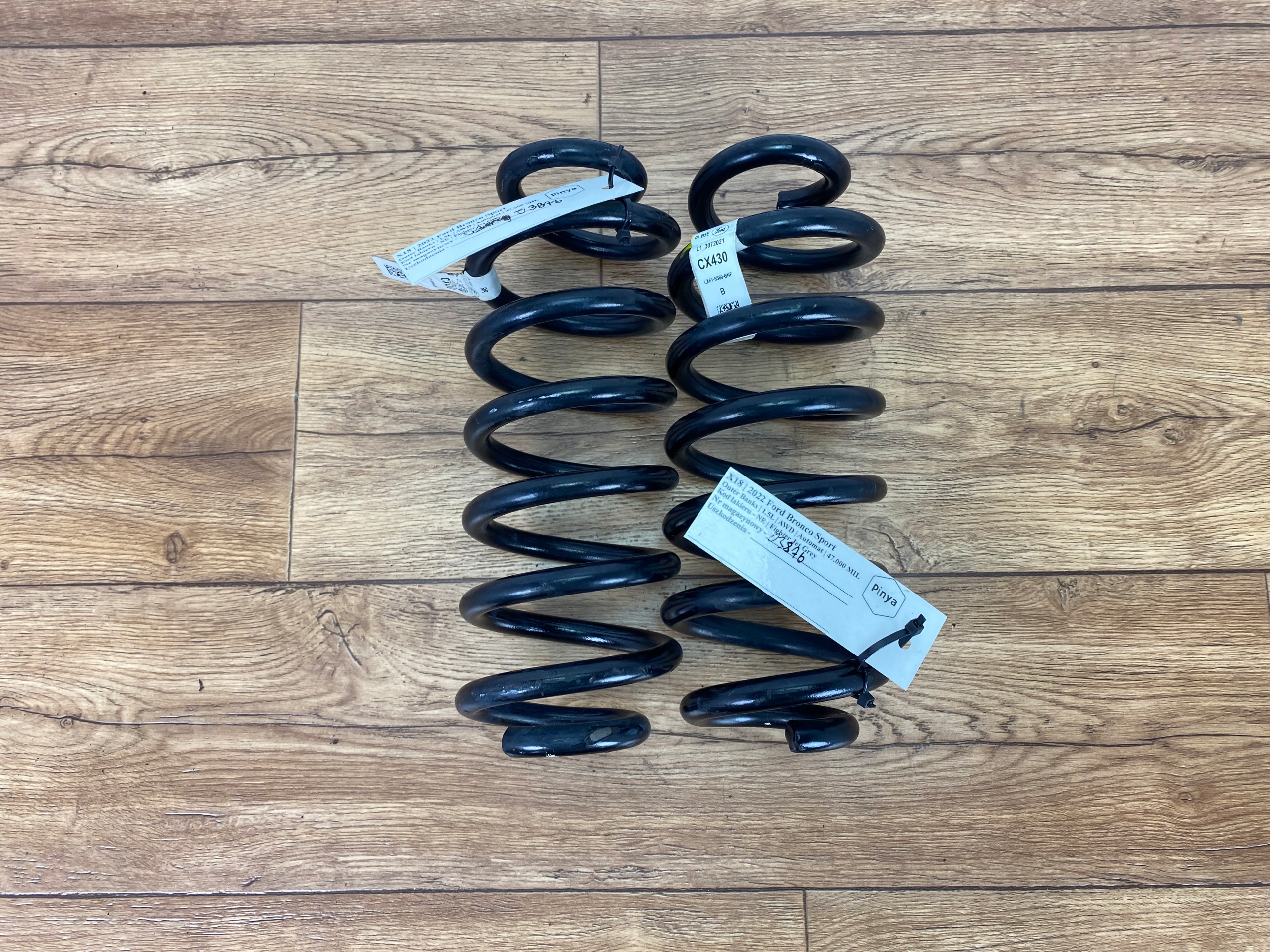 spring rear Ford Bronco Sport 2020+ USA