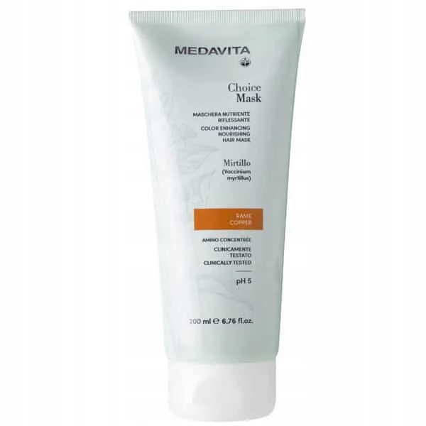 Medavita Choice Maschera Cooper měděná barvicí maska 200 ml
