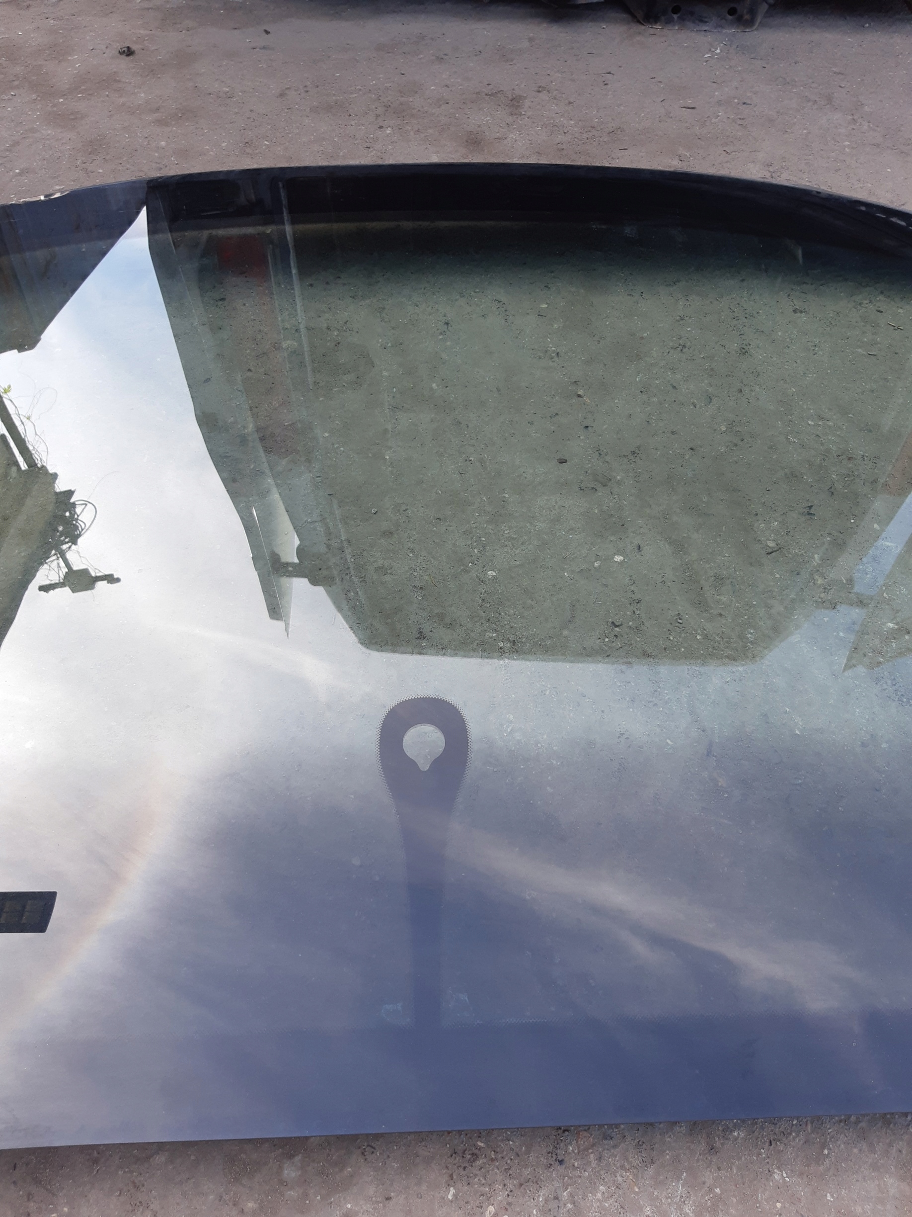 AUDI Q7 4L window iron front front