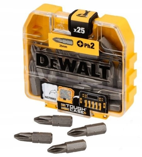 

Zestaw 25 bitów DeWalt DT71522 Tough Case