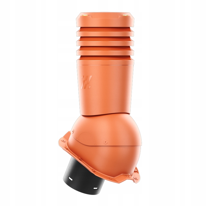 Větrací komín Ecoline pro trapézový plech T18 fi 150 mm cihlový