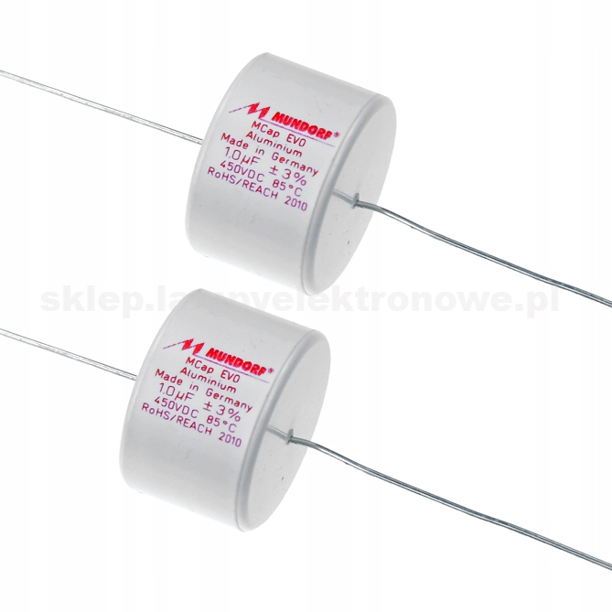Kondenzátor Mcap Evo Alu 1,0uF 1uF 450V Mundorf – 2 ks – vybraný pár