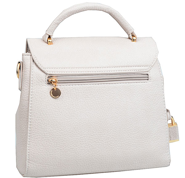 LuluCastagnette Torebka Damska KUFEREK DO RĘKI NA RAMIĘ z paskiem Materiał dominujący skóra ekologiczna