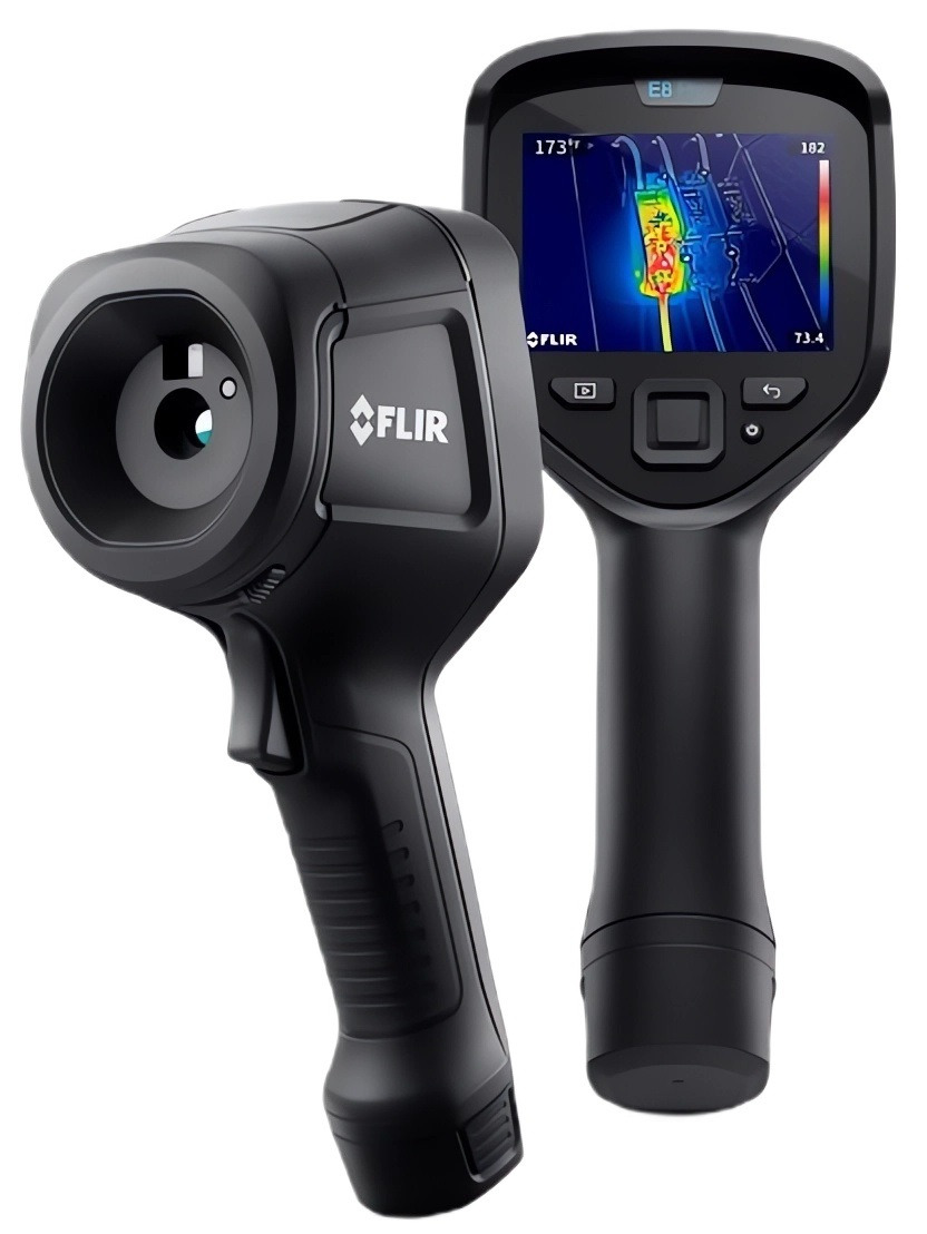 Kamera termowizyjna FLIR E8 Pro z wyświetlaczem LCD