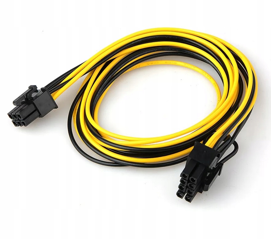 Kabel PCI-E GPU 6 Pin do 6+2 Pin 8 Pin Riser 80cm EAN (GTIN) 5902983227816