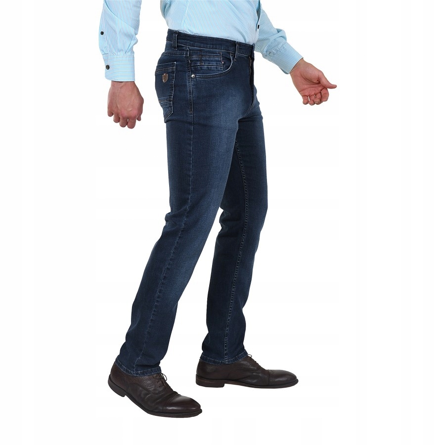 Spodnie zwężane STANLEY jeans 400/219 88 pas L32 Model 219