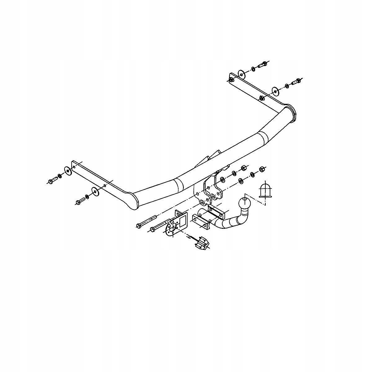 Hak holowniczy Skoda Fabia II FL 5J 2 Hatchback 10-14 MODUŁ WIĄZKA 13 PIN Producent Steinhof