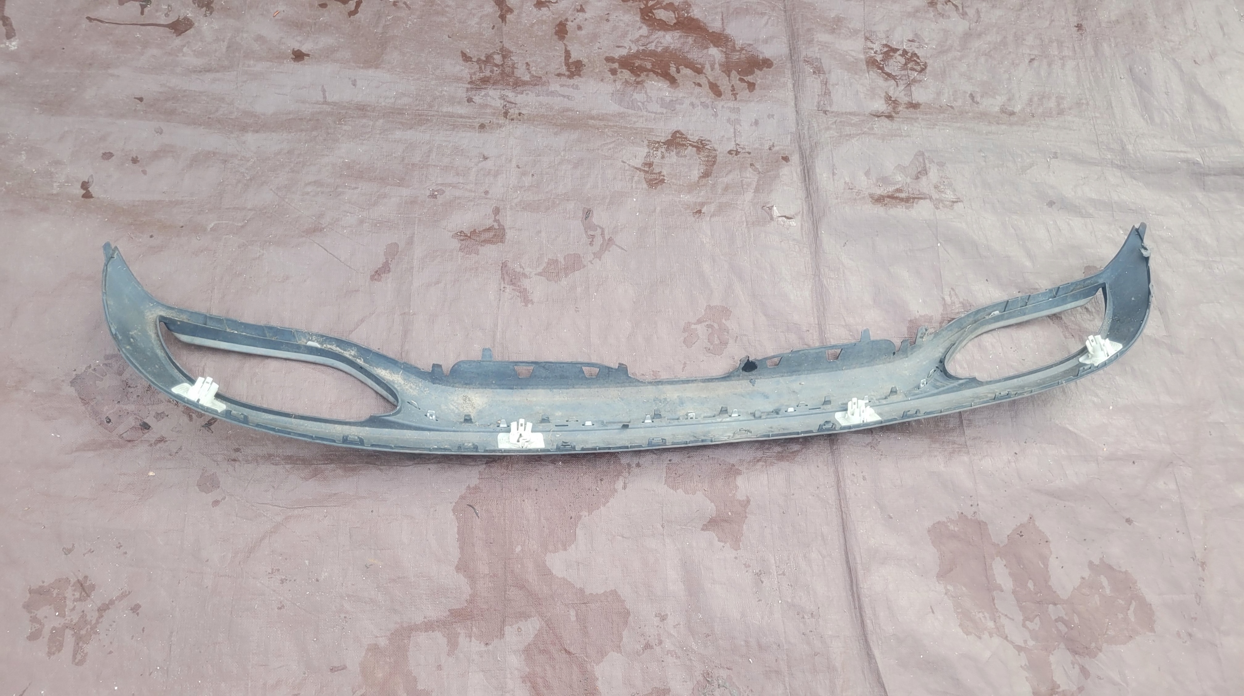 MERCEDES W205 седан хром бампера зад спойлер A2058851238 / 1964