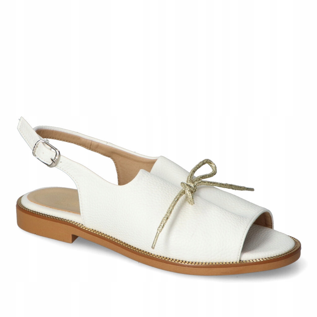 Sandály Kamex-But Valencia Bílý hrách 41
