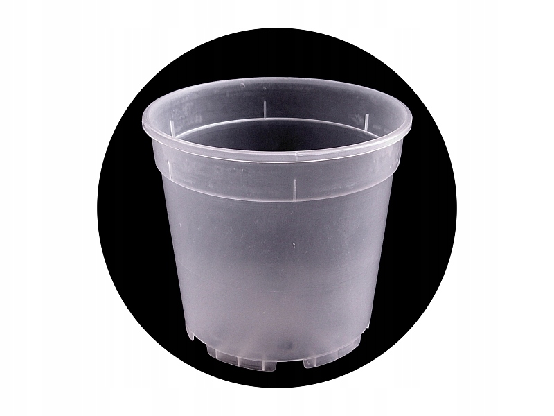 

Transparentna Doniczka Do Storczyka 21cm Italy 2x