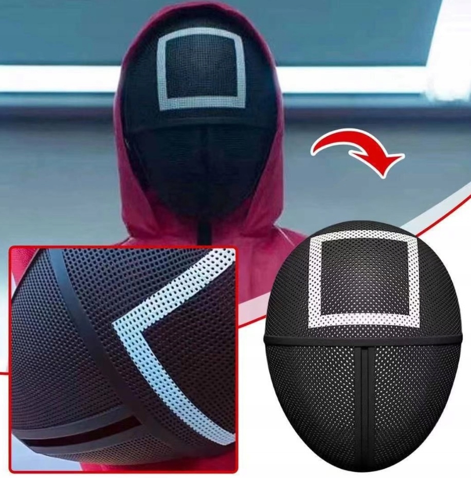 SQUID GAME COSPLAY MASKA TRÓJKĄT KARNAWAŁ Kod producenta SQUID GAME COSPLAY MASKA