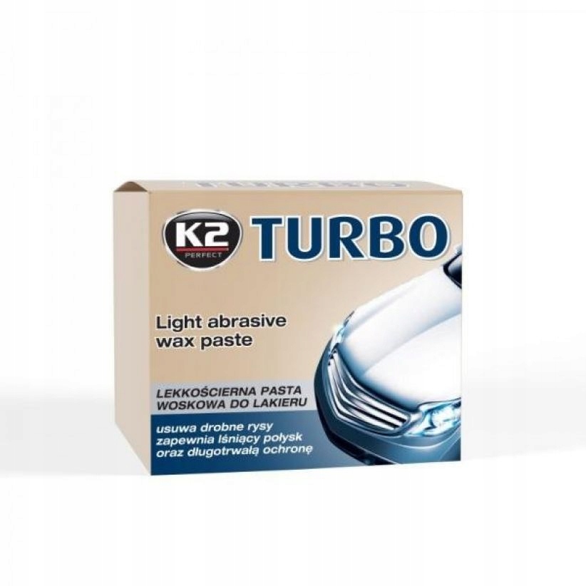 LEKKOŚCIERNA PASTA WOSKOWA K2 K004 TURBO 250G Rodzaj polerowanie lakieru