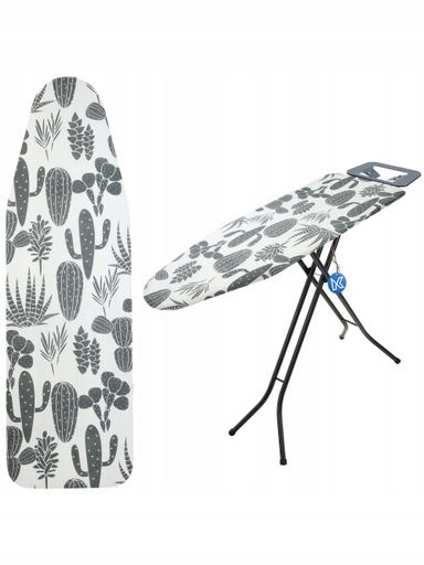 Levně 2x Kadax Obal na prkno 148x52 cm pro žehlení Natahovací podložka