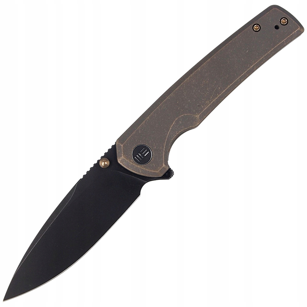 Nůž skládací WeKnife Subjugator Bronze Titanium, černý (WE21014C-4)
