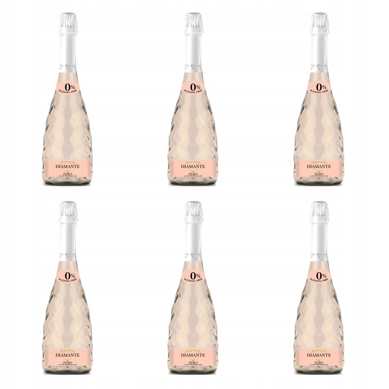 Diamante Zero Alkohol Free Rose 0,75 l X6
