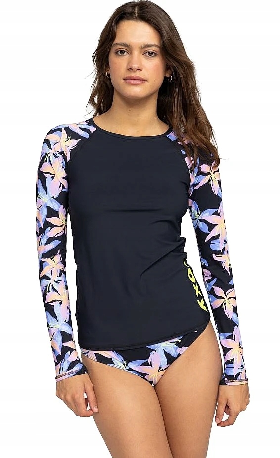 T-shirt Roxy Active Lycra Printed 2 Ls