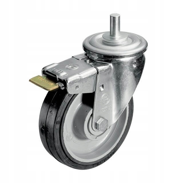 Kolečka s brzdou pro stativ, průměr 200 mm