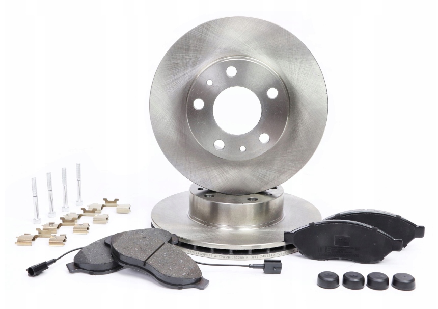 Kotouče přední destičky Jumper Ducato Boxer brzdy Master Sport Germany