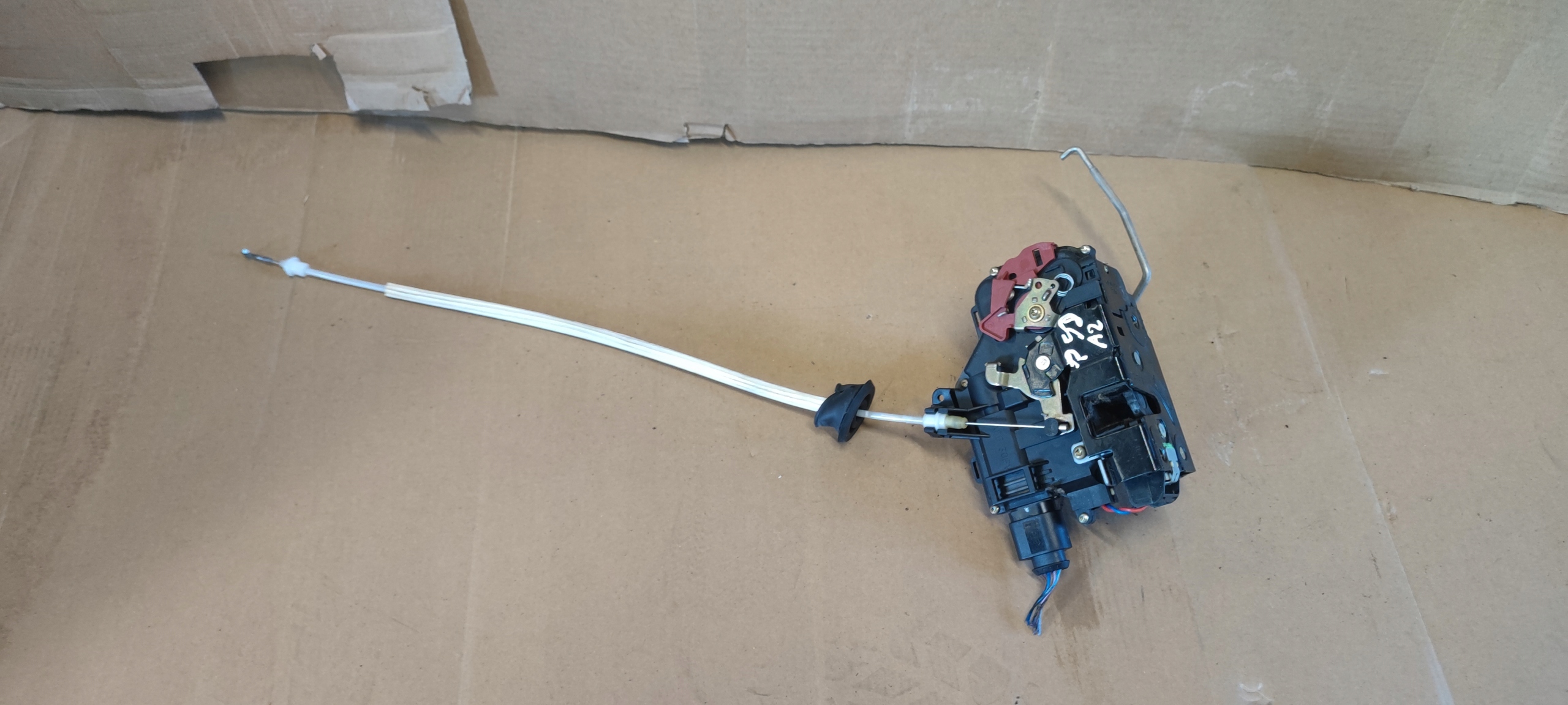 AUDI A2 lock door right front 7 PIN + rope