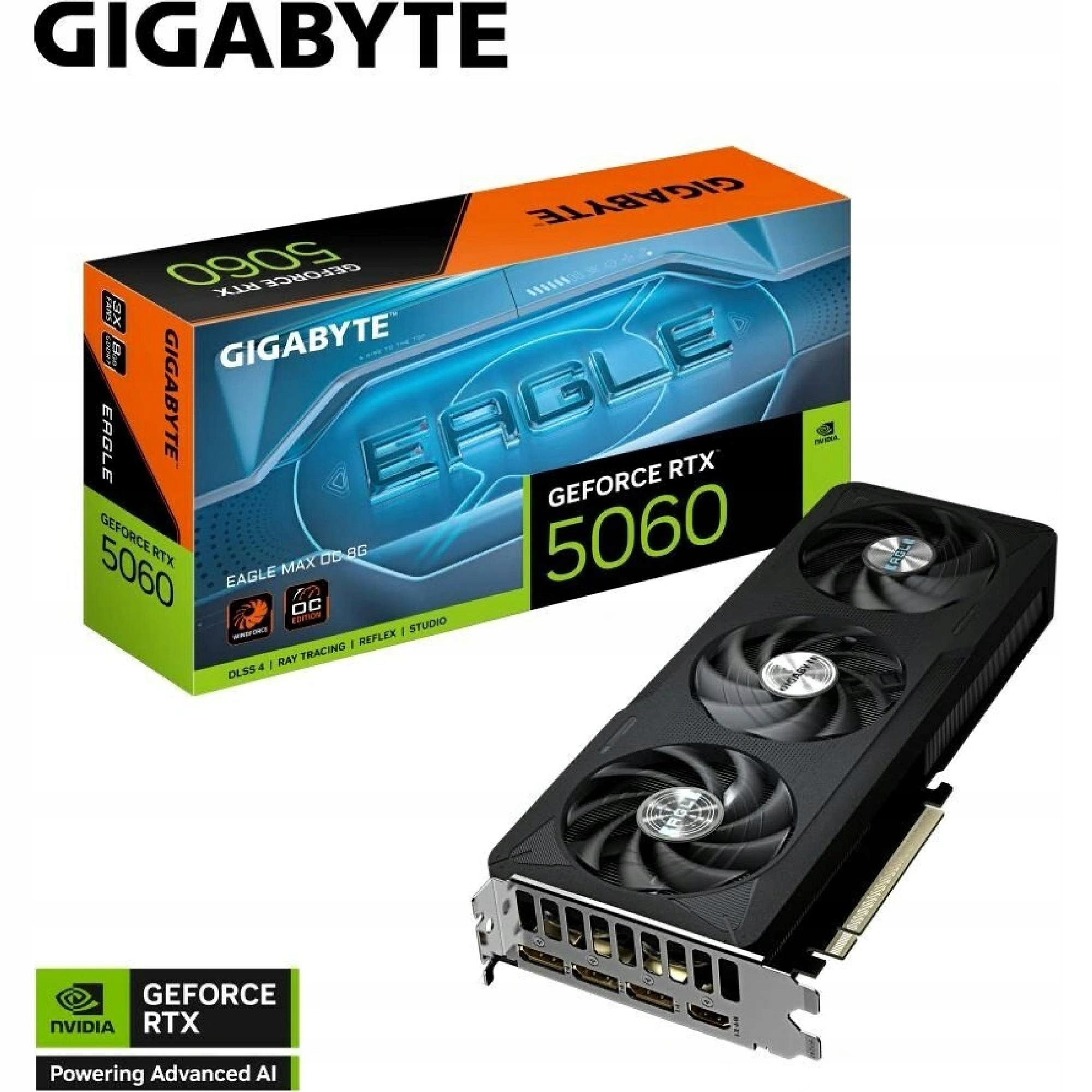 Gigabyte Geforce Rtx 5060 Eagle Max Oc 8GB DDR7