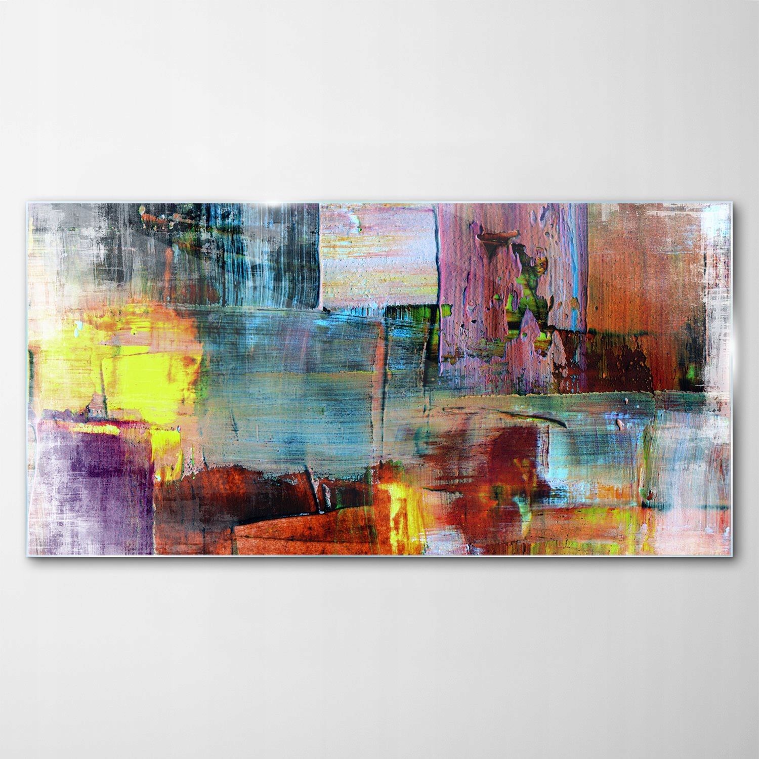 Obraz na skle Dekor Abstrakcia Umenie 120x60