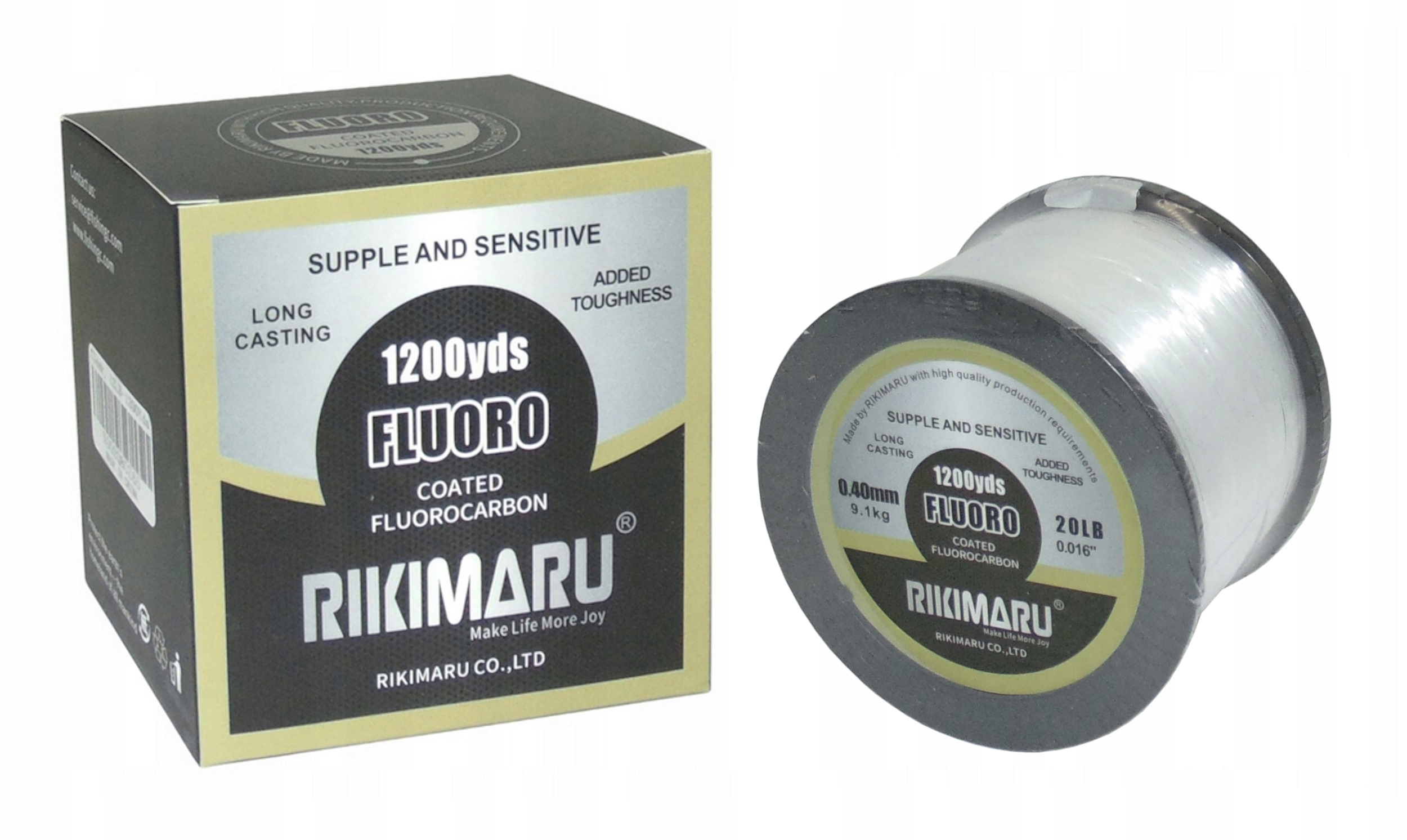 Vlasec Fluorocarbon Rikimaru 0,40 mm 1000 m