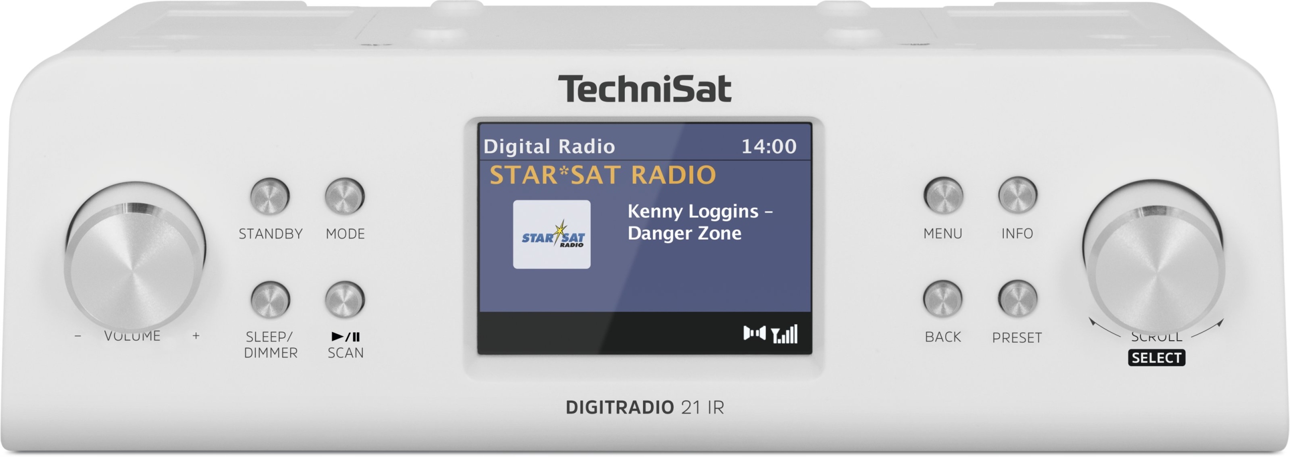 RADIO INTERNETOWE WIFI KUCHENNE FM DAB+ BT DigitRadio 21IR