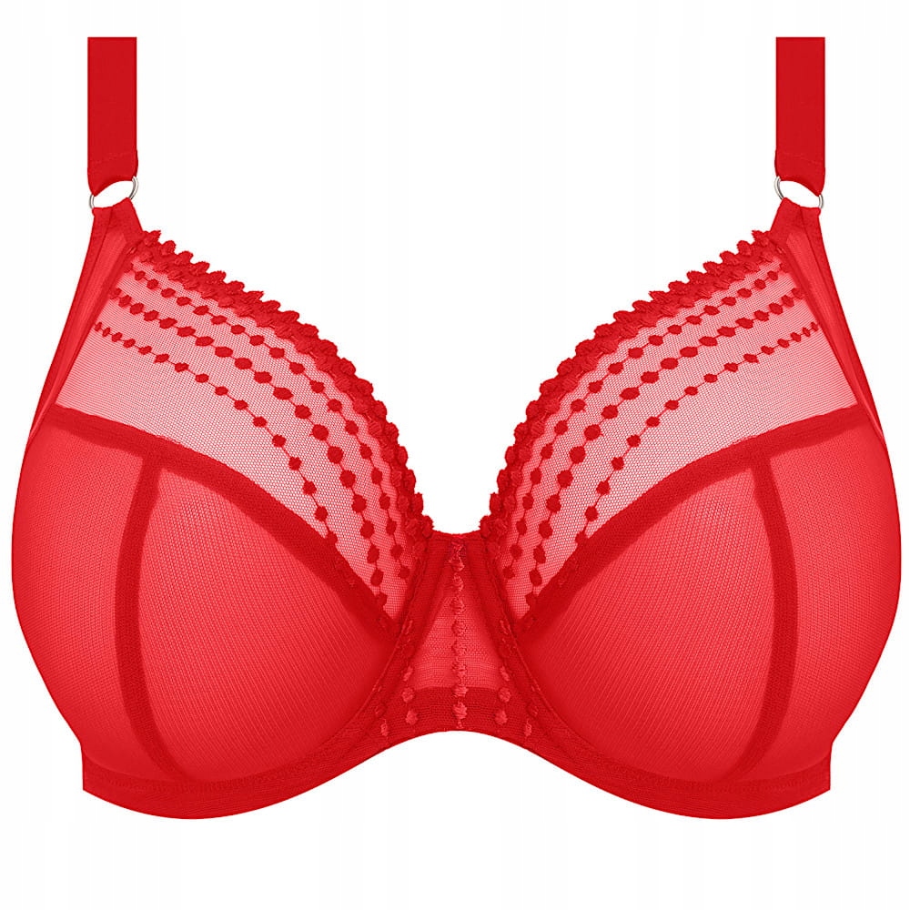 Elomi Matilda haute red podprsenka s hlubokým výstřihem 85M 38J