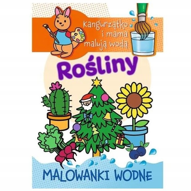 Skl Kangurzątko I Mama Malują Wodą Rośliny Malowanki Wodne 09611