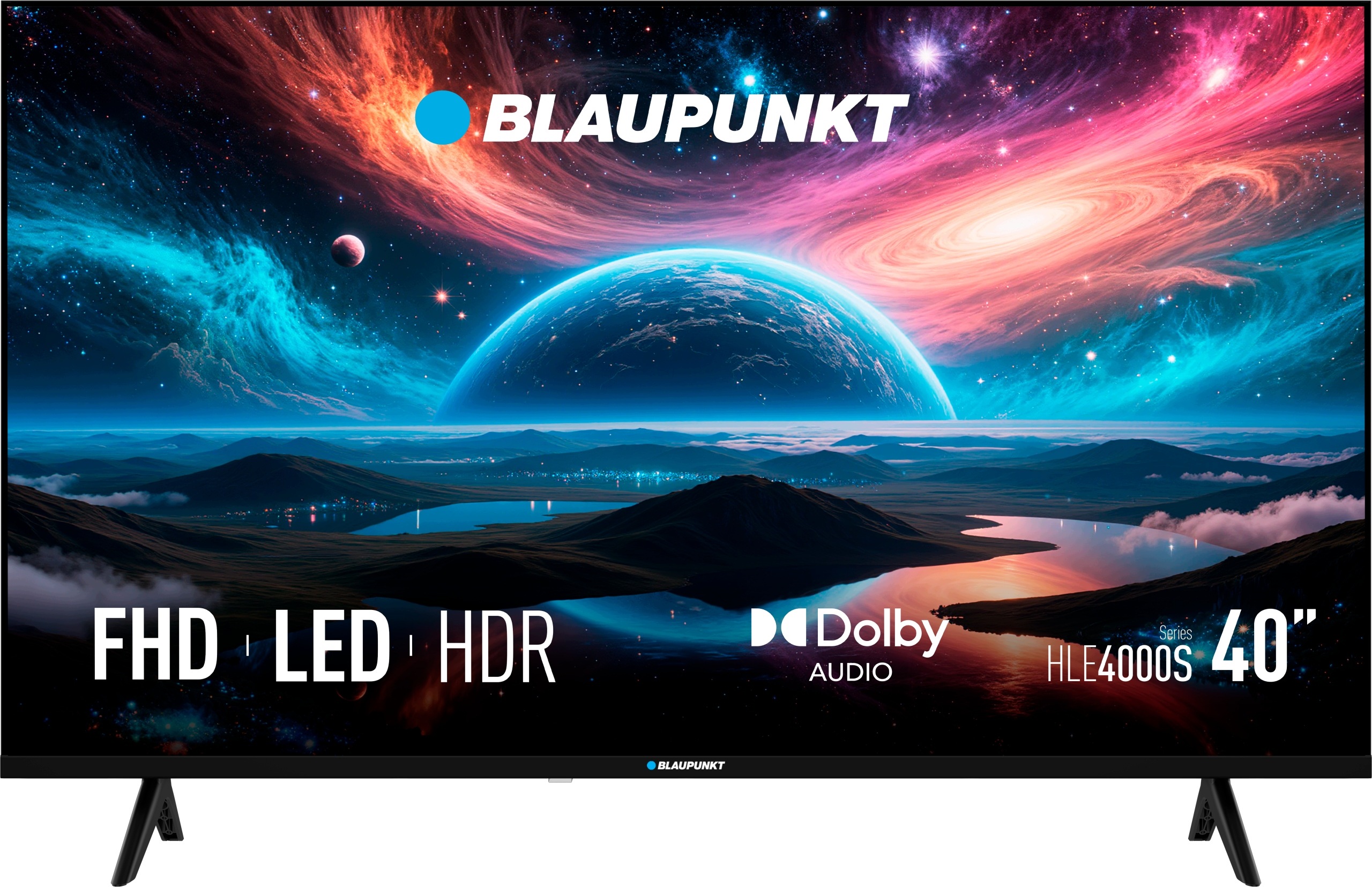 Blaupunkt 40HLE4000S Televizor 40 Palců Led Hdmi Usb Hd DVB-T2 Dolby Audio