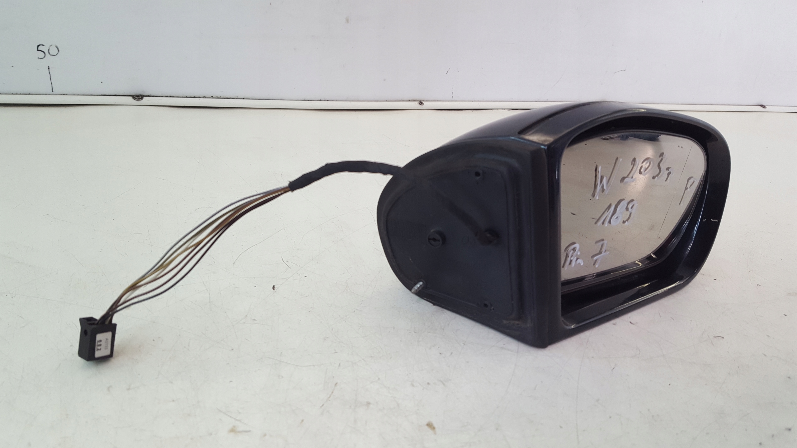 mirror right 7 PIN 189 Mercedes W203