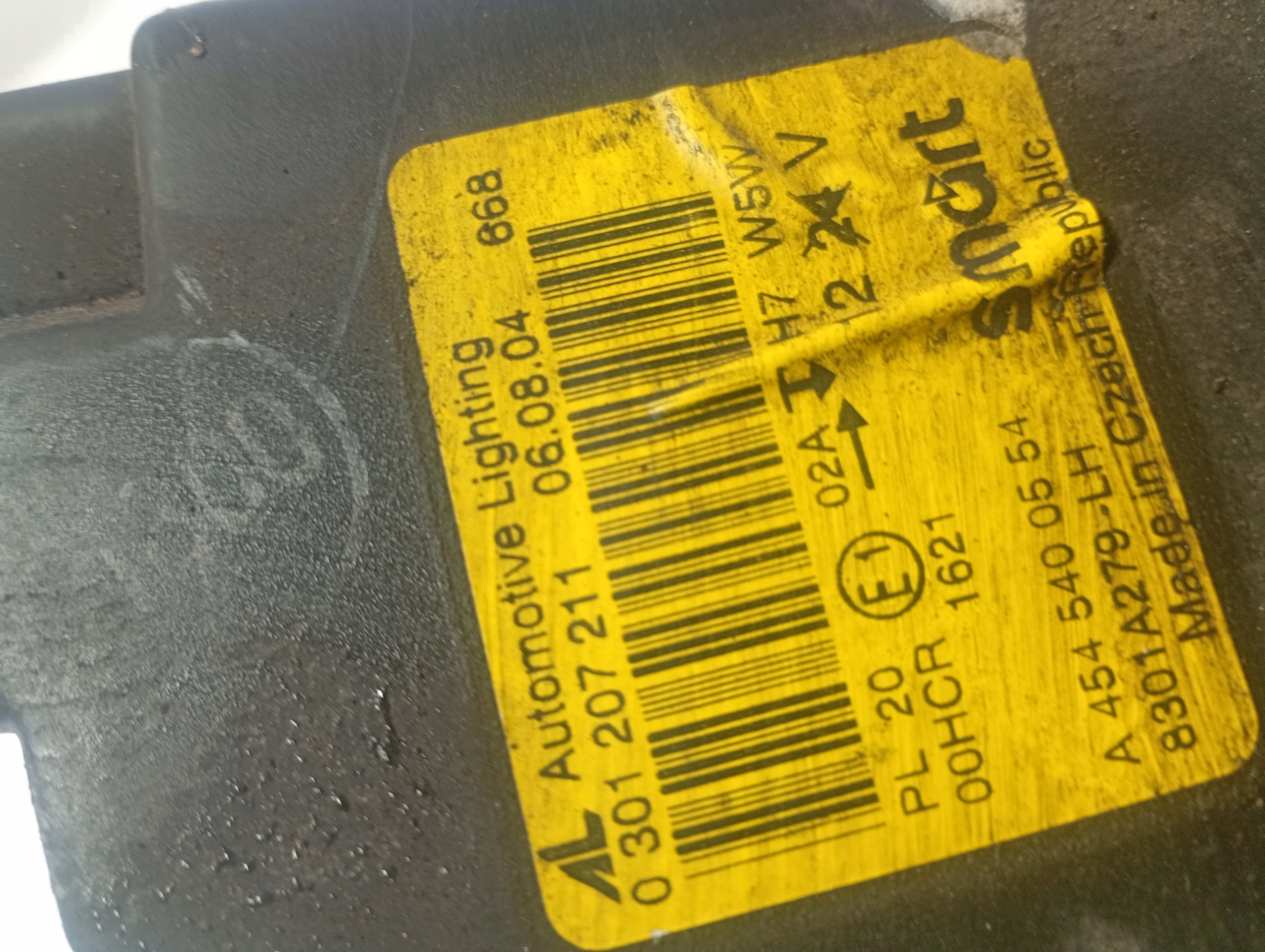 SMART FORFOUR 04-06 RELFEKTOR left front front OE 8301A279