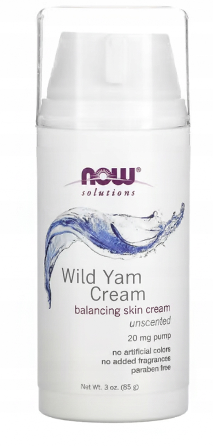 Now Foods Solution Wild Yam Pochrzyn Dziki Opakowanie 85g Menopza