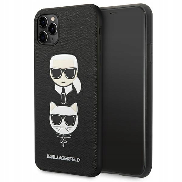 Karl Lagerfeld KLHCN65SAKICKCBK iPhone 11 Pro Max 6,5" černý/černý hardcas
