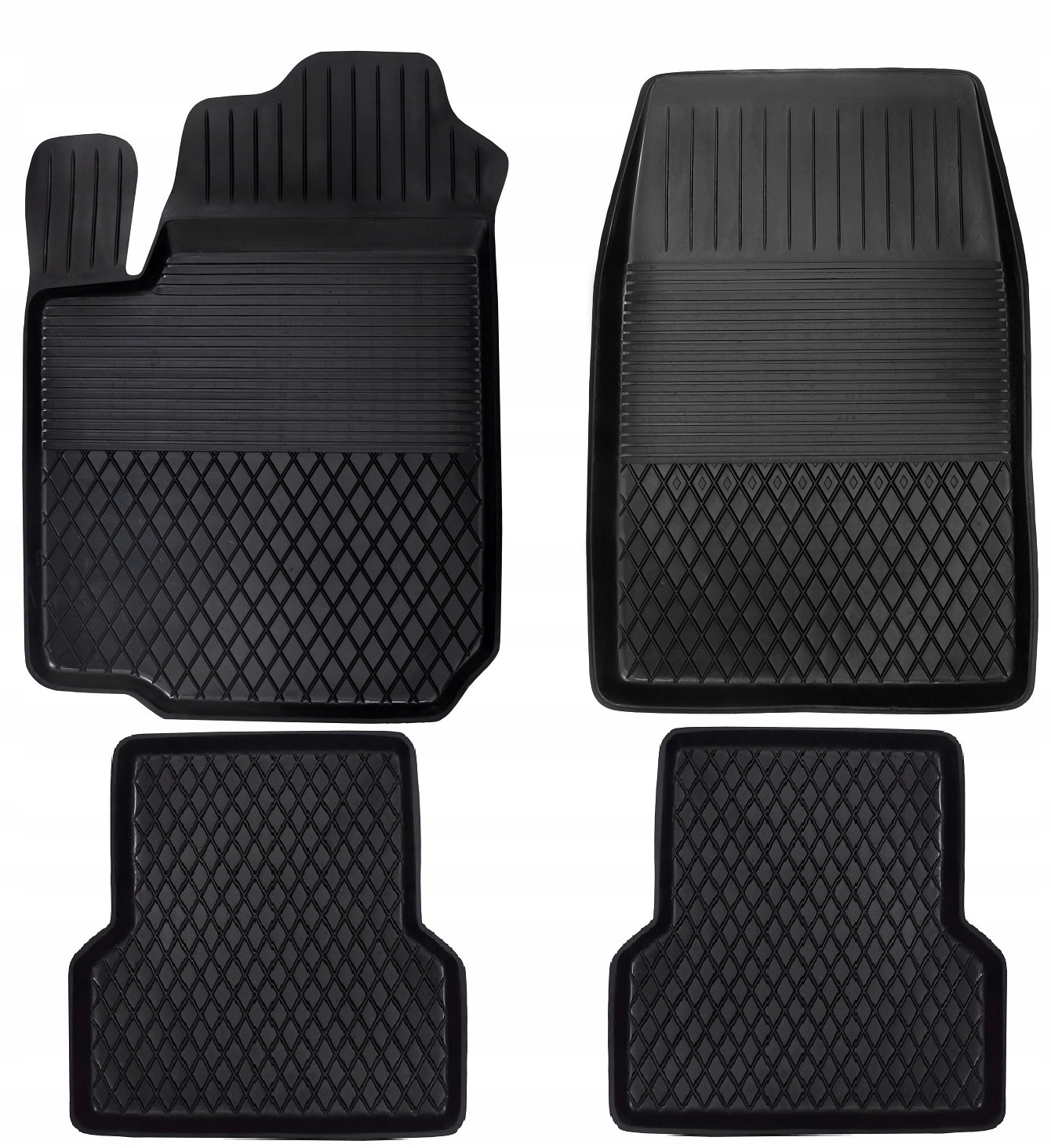 

Dywaniki gumowe do Renault Modus 2004-2012