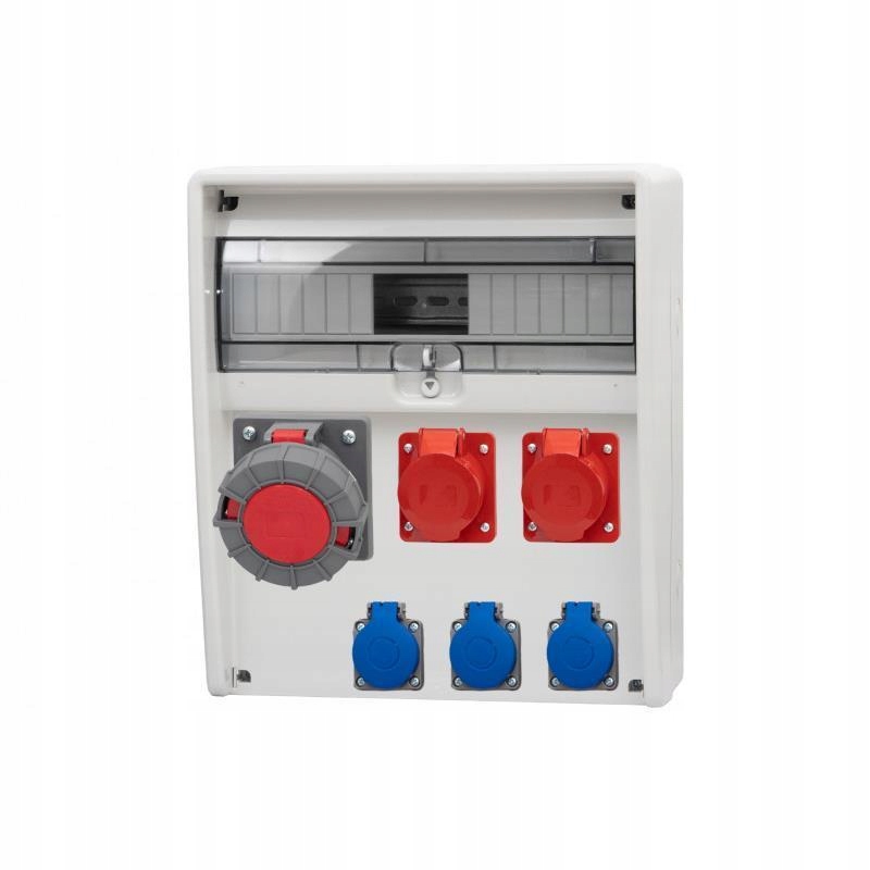 Rozvádzač 17M Ulisse 2x16A/5P, 63A/5P, 3x230V IP65