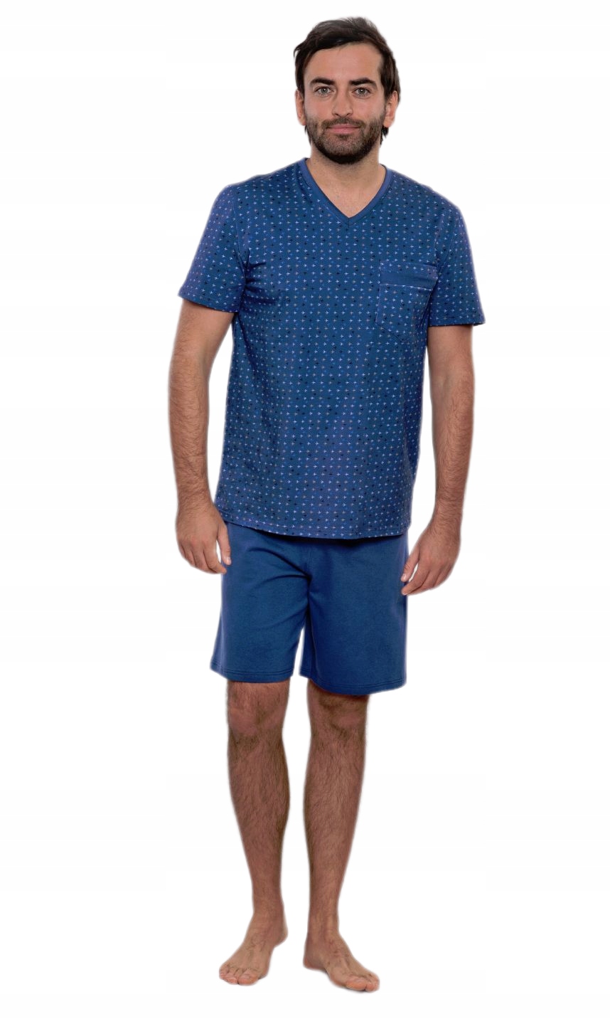 

Polska Piżama Męska Wadima XXL Granat Paryski