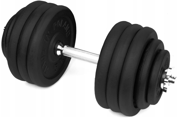 HANTLA ŻELIWNA 1x50 kg hantel 50kg gryf obciążenie EAN (GTIN) 5905311710516