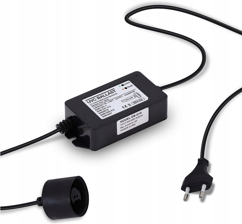 LAMPA BAKTERIOBÓJCZA UV STERYLIZATOR 220W SL EAN (GTIN) 5904673736936