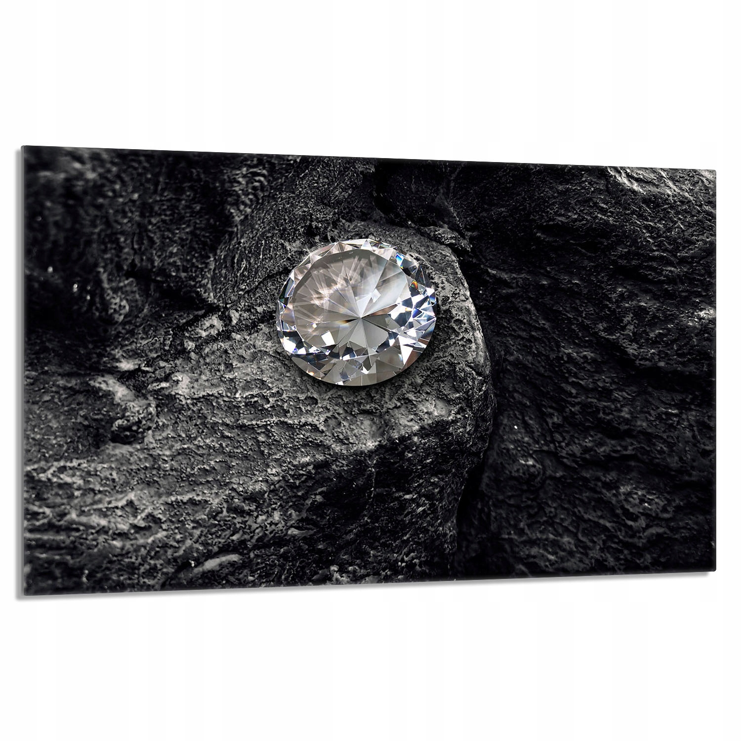 Skleněná ochranná deska na sporák 80x52 Diamant Do Kuchyně