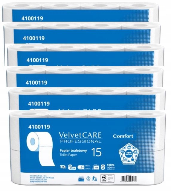 

Velvet Care papier toaletowy 48rolki biały miekki