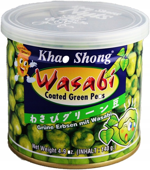 

Groszek Wasabi Khao Shong Puszka 140G