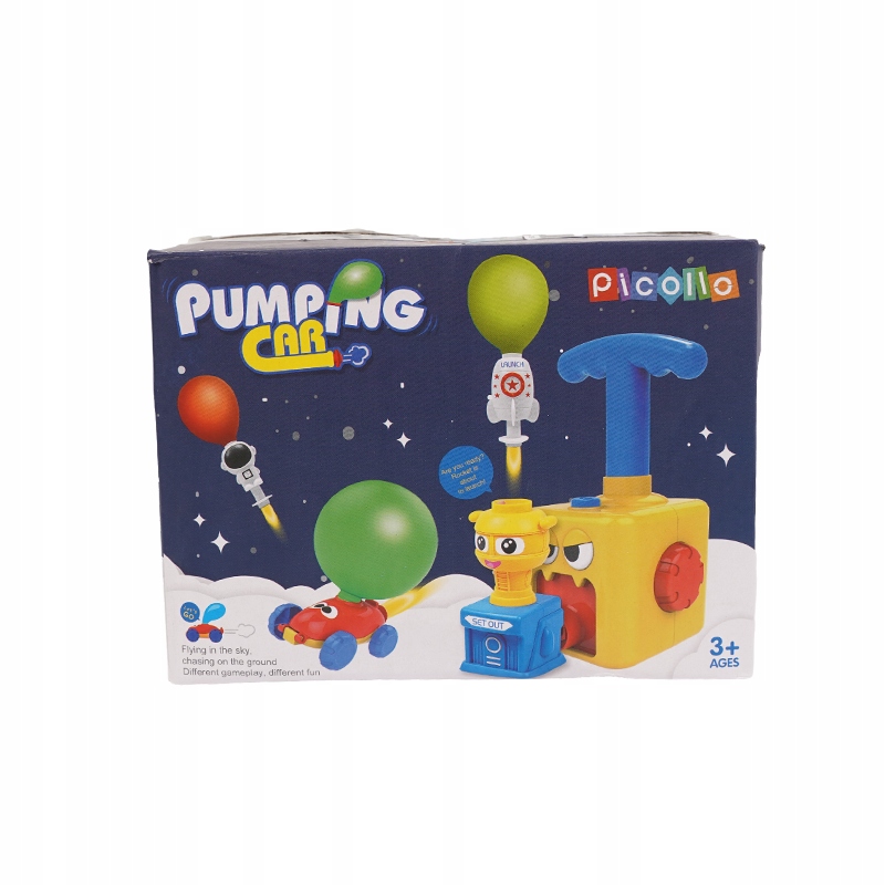 WYRZUTNIA SAMOCHODÓW RAKIET NAPĘD NA POWIETRZE BALONOWY Kod producenta 5904100207114