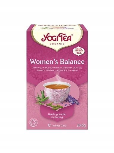 Levně Yogi Tea Čaj pro ženy – rovnováha (women's balance) Bio 30,6 g