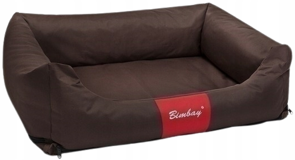 Bimbay Kanapa Legowisko dla psa Impregnat Lux nr 4 125x90 cm brązowe