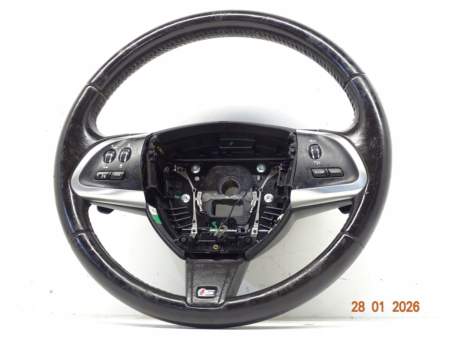 steering wheel, leather MULTIFUNKCJA with shifting Jaguar XF X250